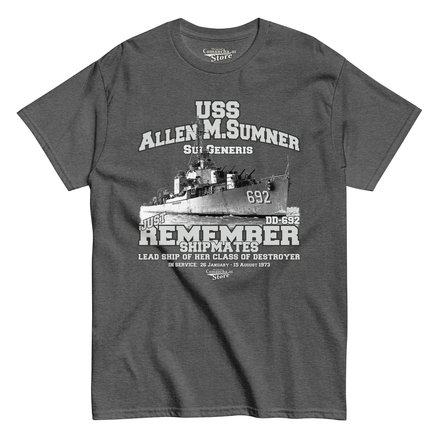 USS Allen M. Sumner DD-692 T-shirt