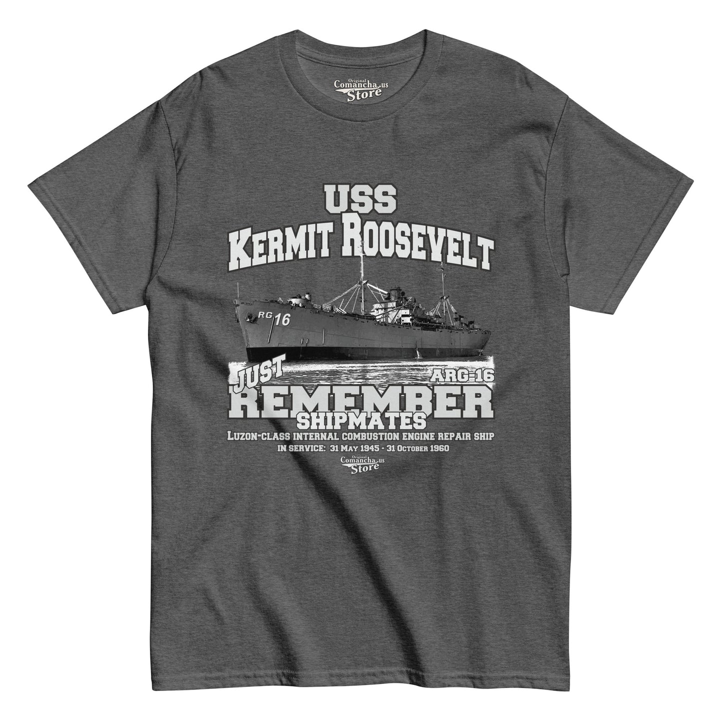 USS Kermit Roosevelt ARG-16 t-shirt