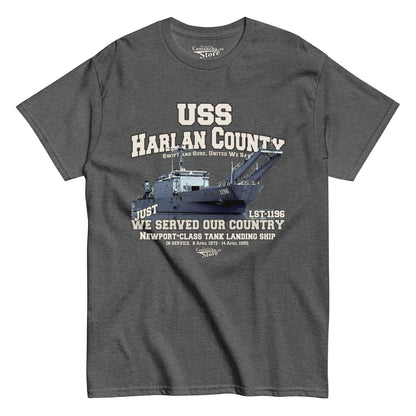 USS Harlan County LST-1196 t-shirt