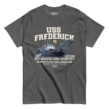 USS Frederick LST-1184 t-shirt