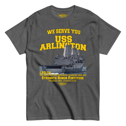 USS Arlington LPD-24 t-shirt