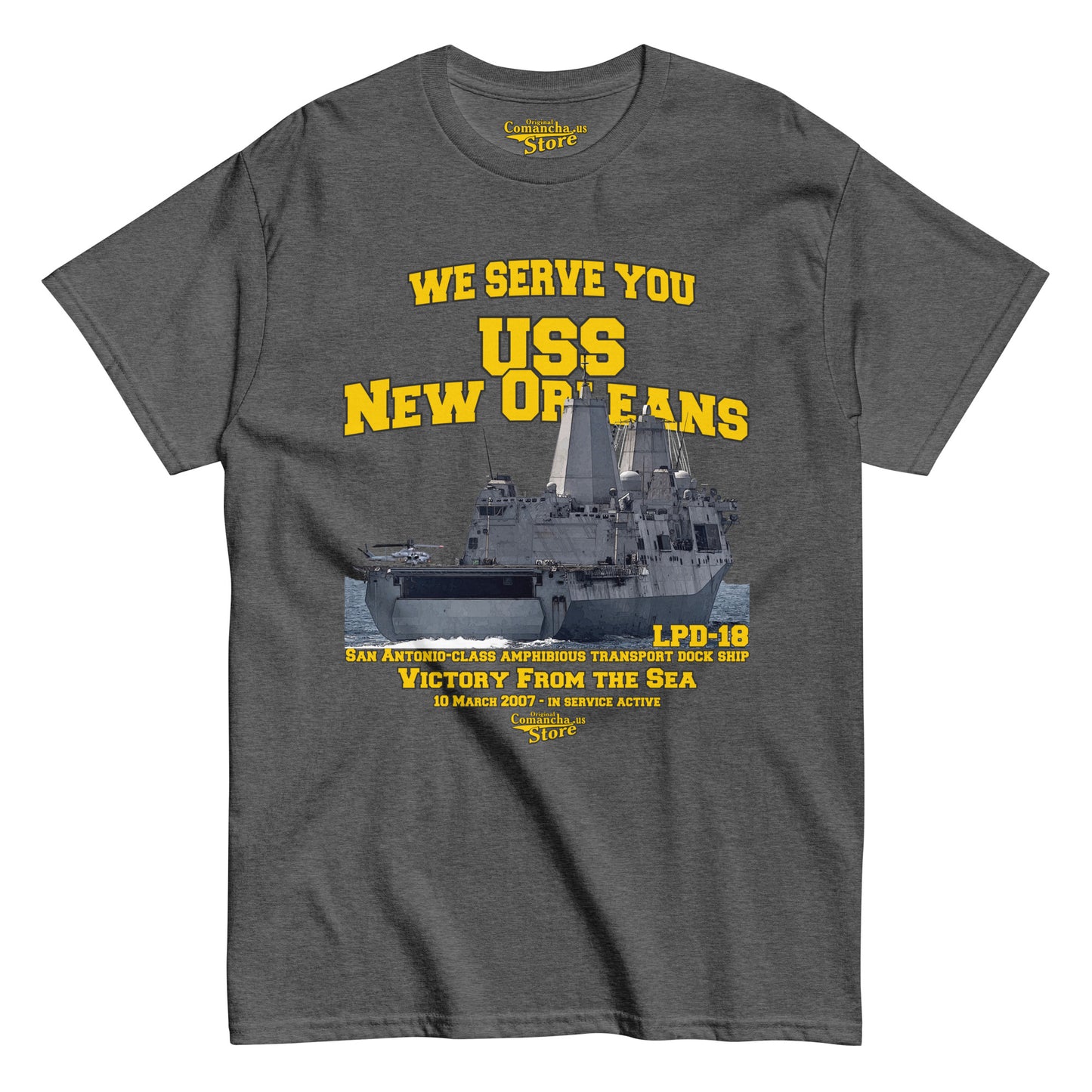 USS New Orleans LPD-18 t-shirt