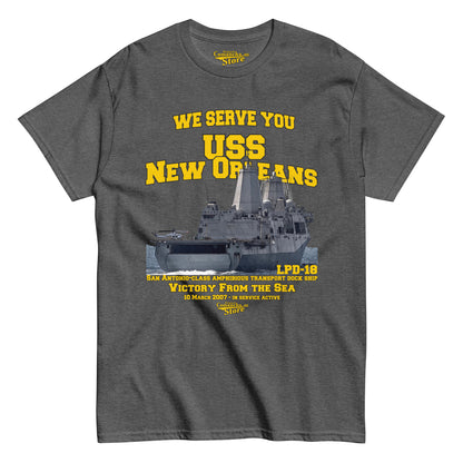 USS New Orleans LPD-18 t-shirt