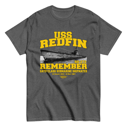 USS Redfin SS-272 Shipmates T-shirt