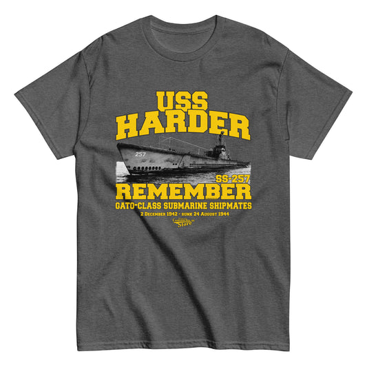 USS Harder SS-257 t-shirt