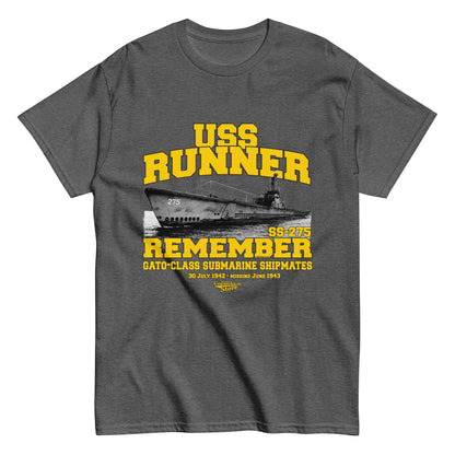 USS Runner SS-275 Submarine T-shirt