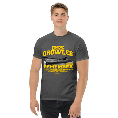 USS Growler SS-215 Submarine t-shirt