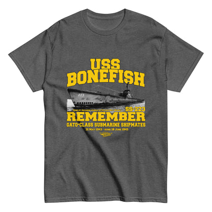 USS Bonefish SS-223 Submarine t-shirt