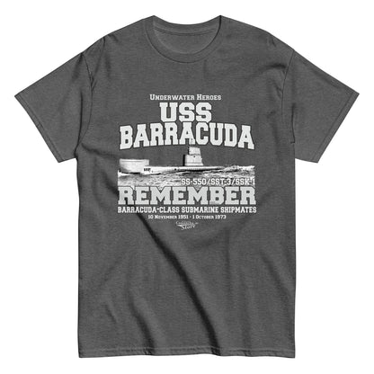 USS Barracuda K-1 submarine T-shirt