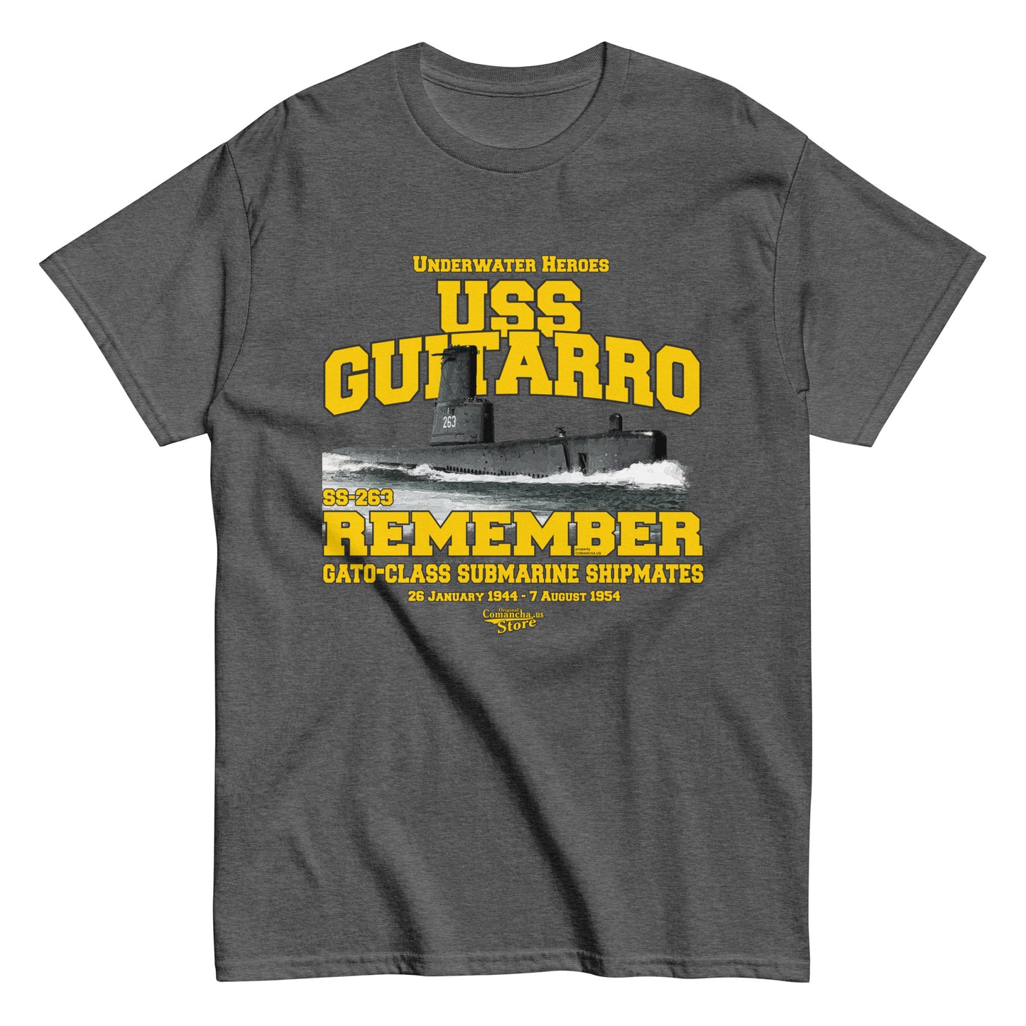 USS Guitarro SS-363 Submarine T-shirt