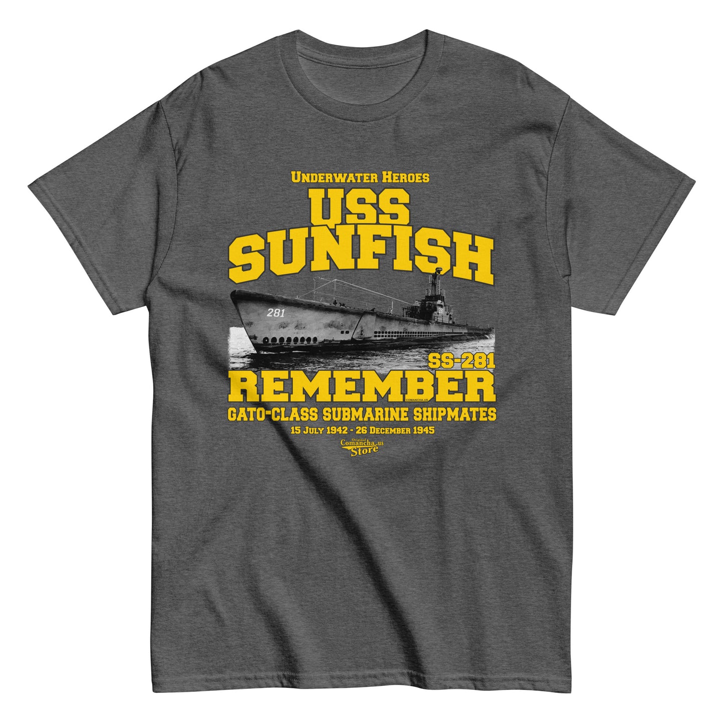 USS Sunfish SS-281 Shipmates T-shirt