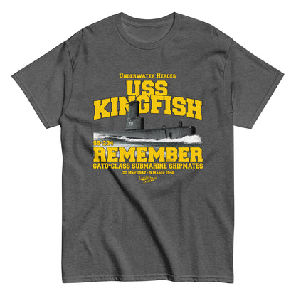 USS Kingfish SS-234 submarine t-shirt