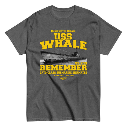 USS Whale SS-239 Shipmates T-shirt