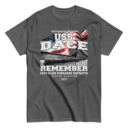 USS DACE SS-247 Submarine T-shirt