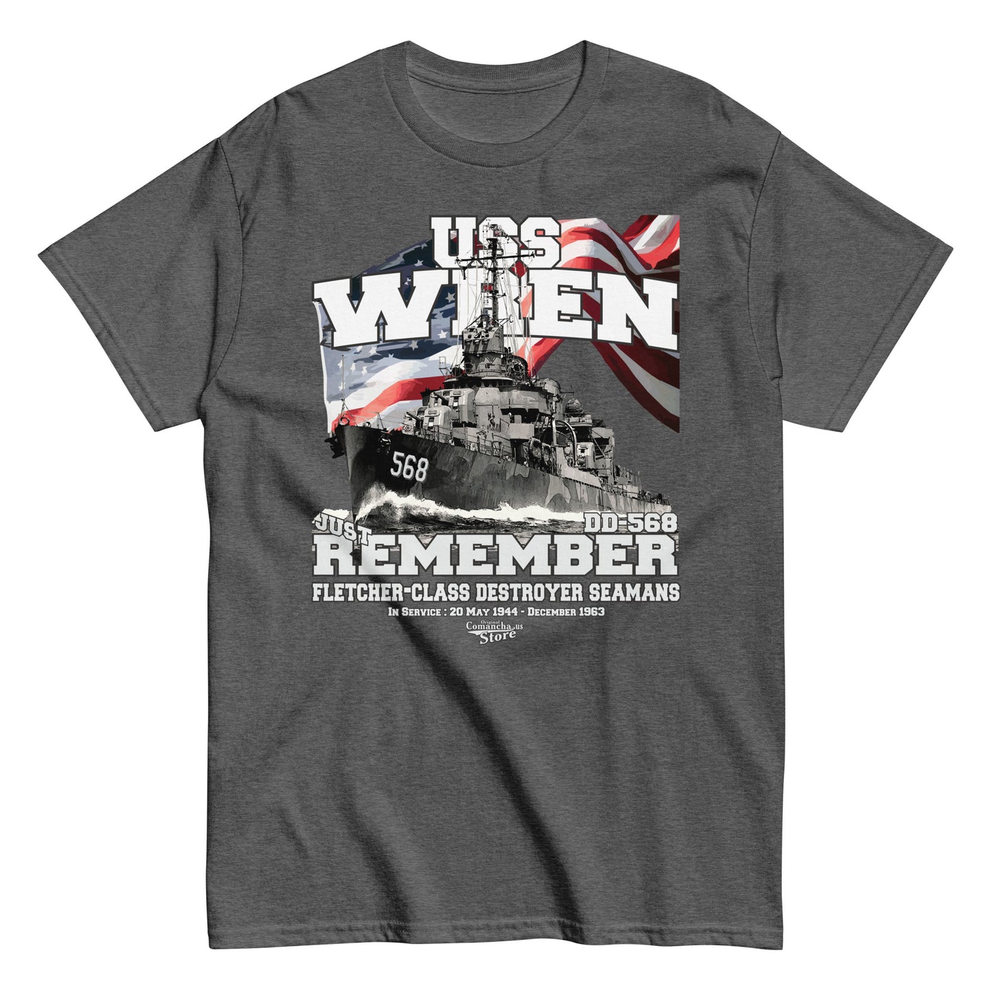 USS Wren DD-568 destroyer t-shirt