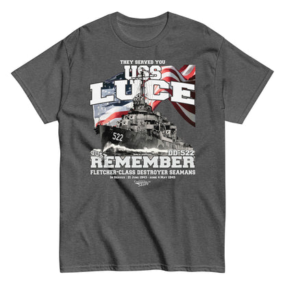 USS Luce DD-522 Destroyer T-shirt