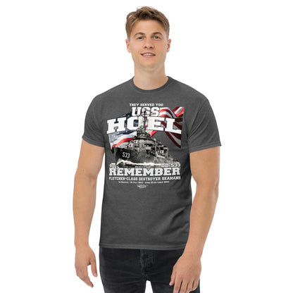 USS Hoel DD-533 destroyer t-shirt