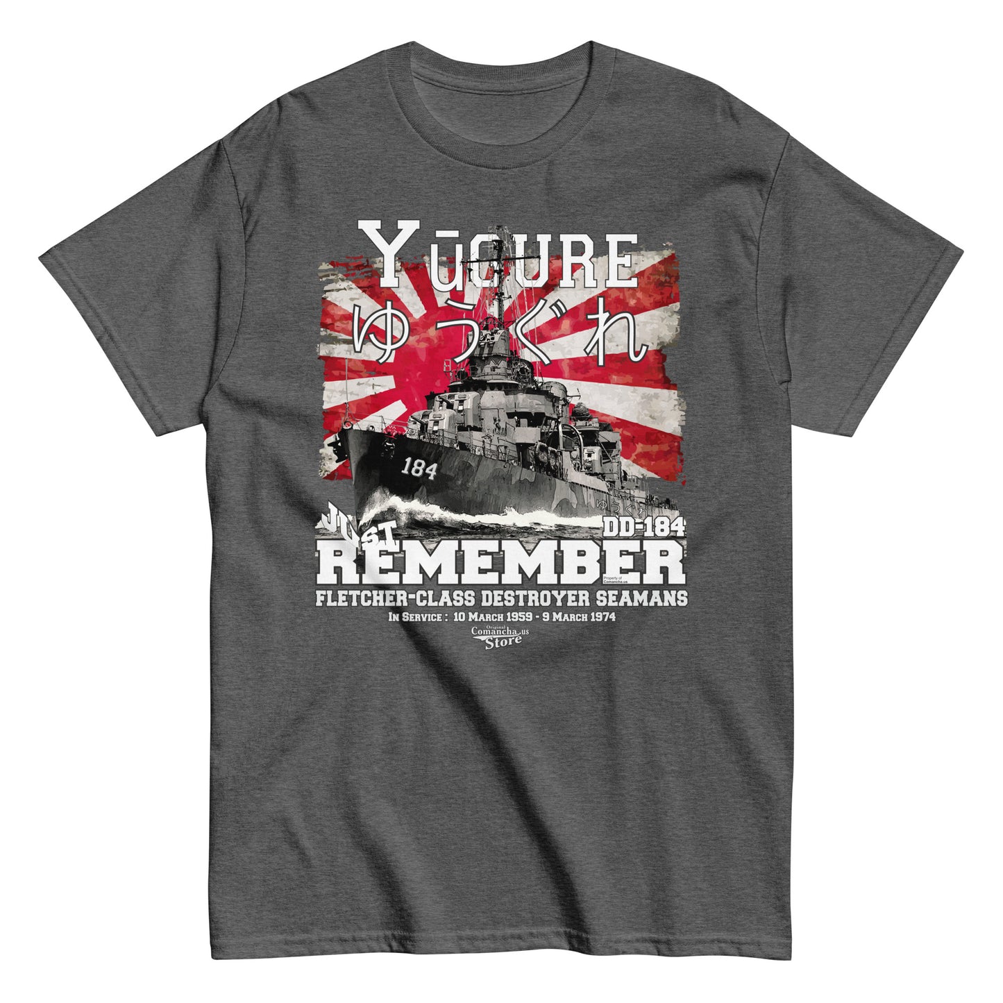 JDS Yūgure DD-184 destroyer t-shirt