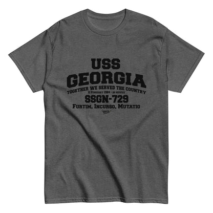 USS Georgia SSGN-729 Shipmates T-shirt