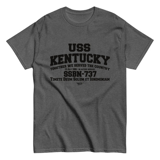 USS KENTUCKY SSBN-737 Submarine Shipmates T-shirt