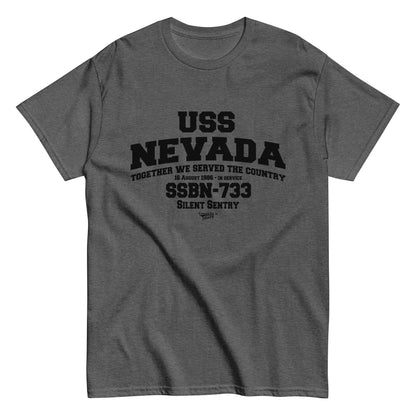 USS NEVADA SSBN-733 Submarine Shipmates T-shirt