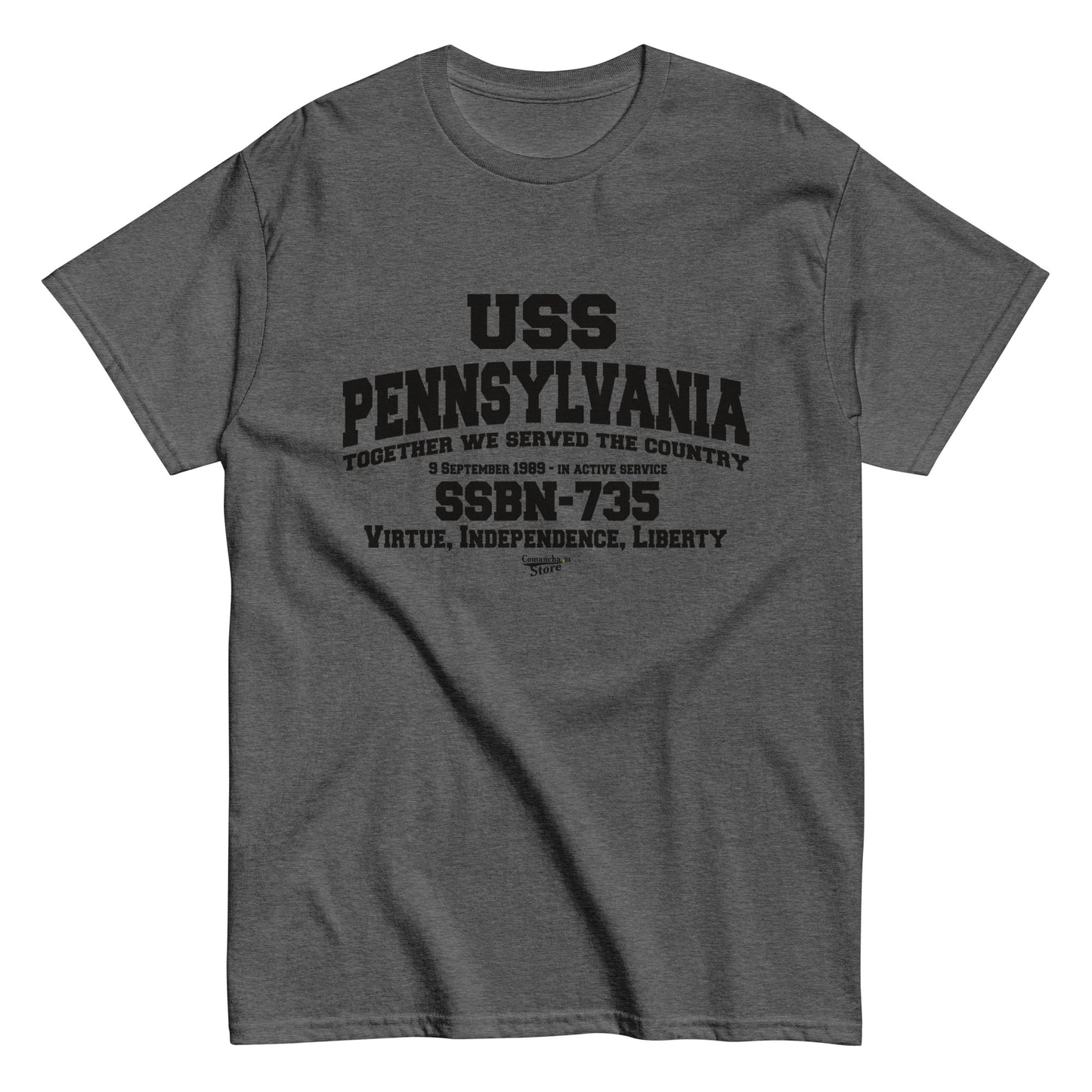 USS PENNSYLVANIA SSBN-735 Shipmates T-shirt