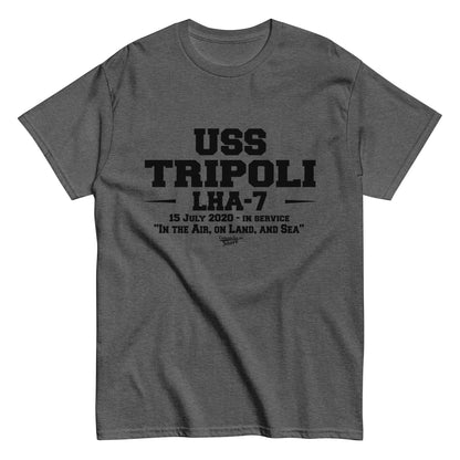 USS TRIPOLI LHA-7 T-shirt