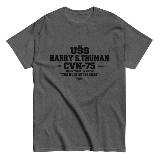 USS HARRY S. TRUMAN CVN-75 Shipmates T-shirt