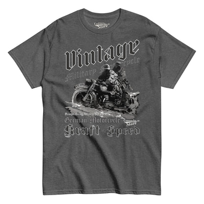 German Military Motorcycle T-Shirt