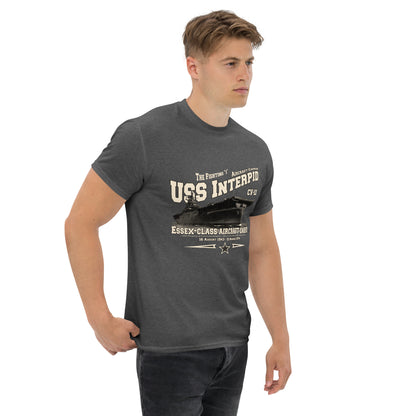 USS INTRPID t-shirt,USS INTRPID CV-11 tss,US Navy tee, aircraft carrier veterans T-shirt, Property Comancha Graphics,