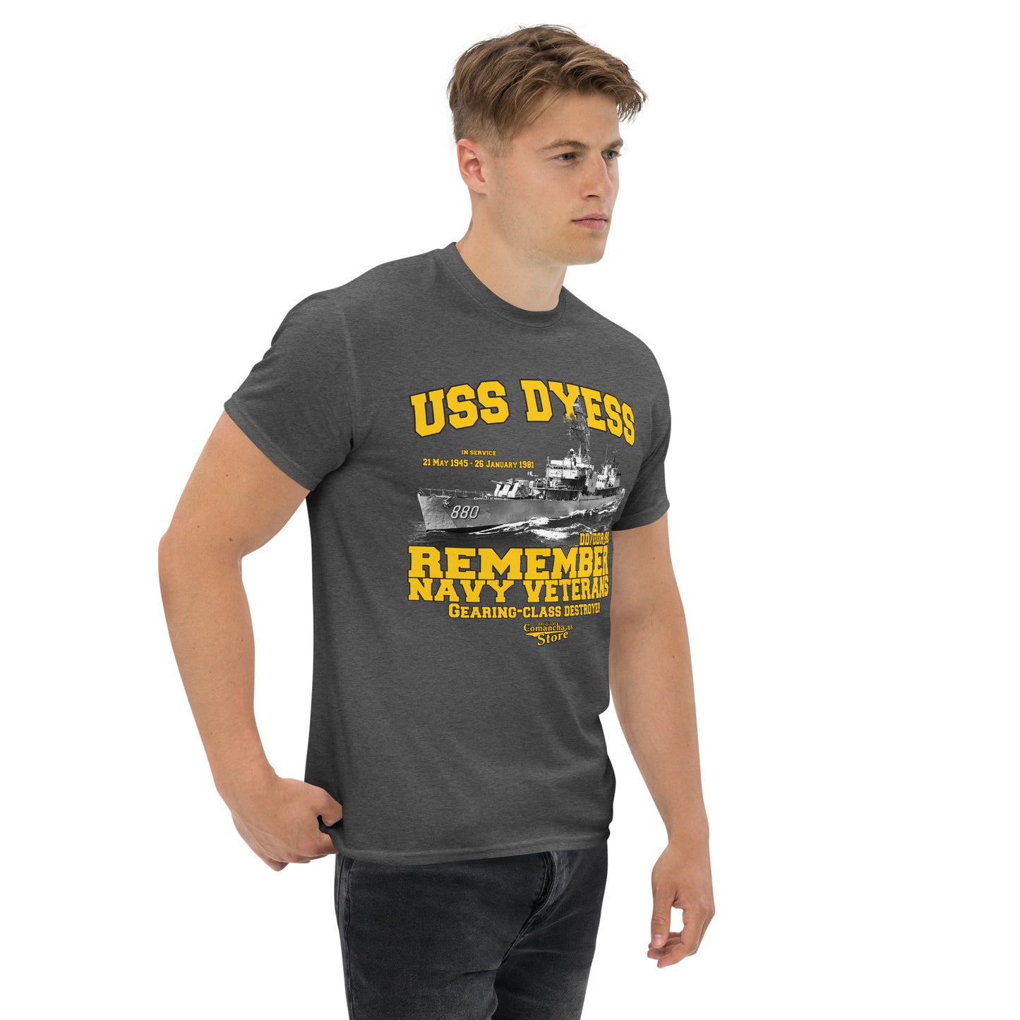 USS Dyess DD-880 Shipmates T-shirt