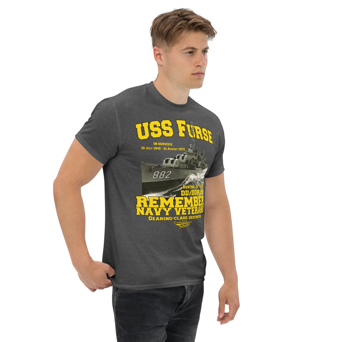 USS FURSE DD/DDR-88 Destroyer T-shirt,