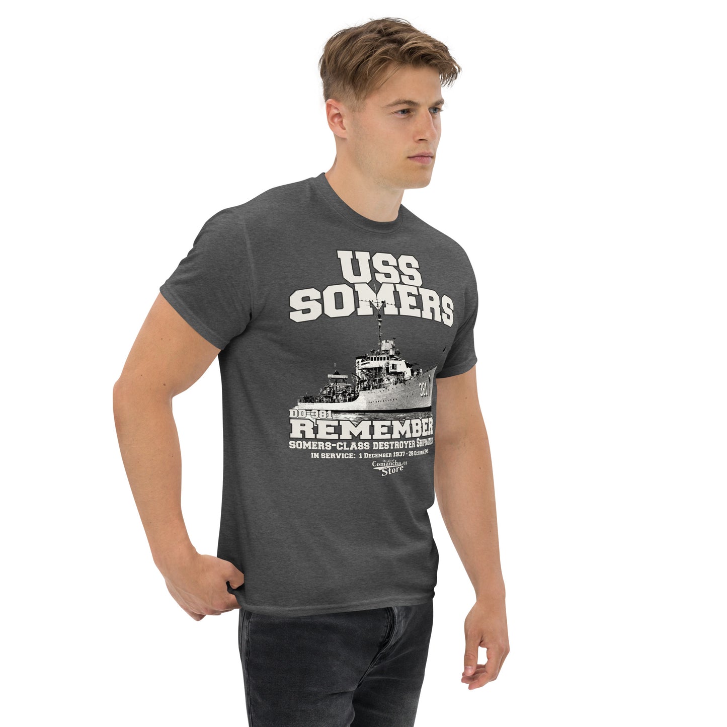 USS Somers DD-381 Destroyer t-shirt