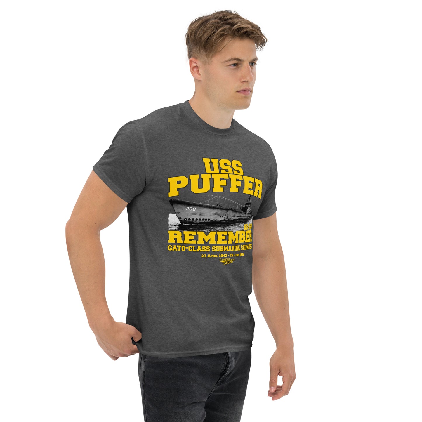 USS Puffer SS-268 shipmates t-shirt