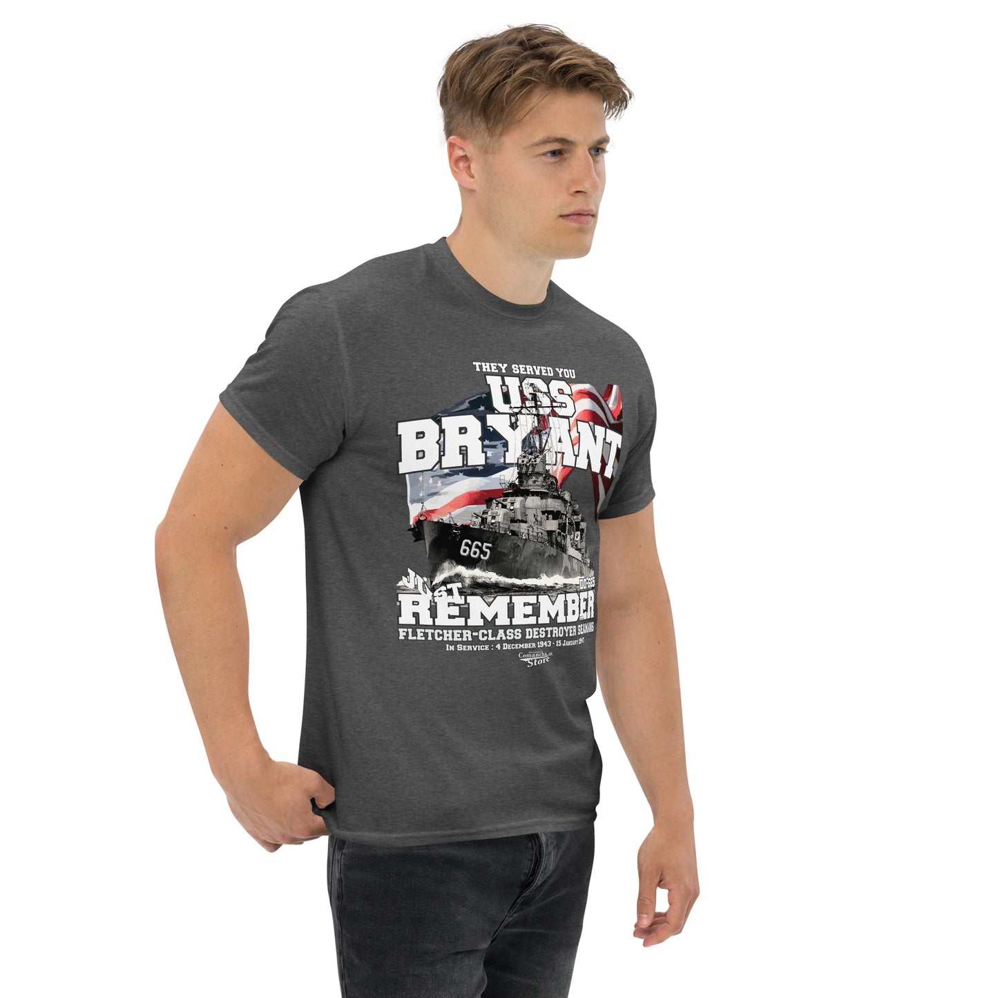 USS Bryant DD-630 destroyer t-shirt