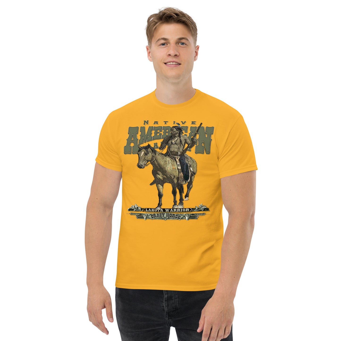 Crazy Horse - Lakota Warrior t-shirt