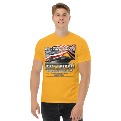 USS TRIPOLI LHA-7 Amphibious Assault Ship T-shirt