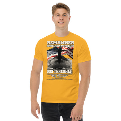 USS THRESHER SSN-593 Submarine t-shirt