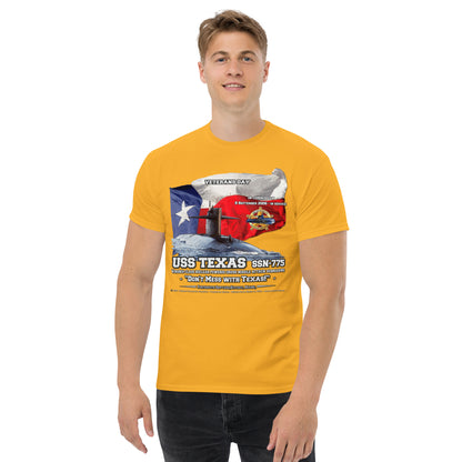 USS TEXAS SSN-775 Submarine t-shirt