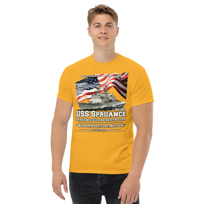 USS SPRUANCE DD-963 Destroyer t-shirt