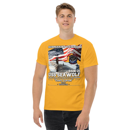 USS SEAWOLF SSN-21 Submarine t-shirt