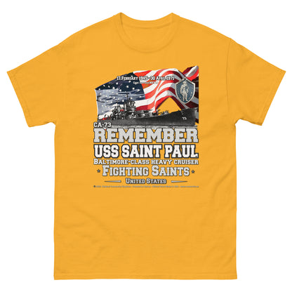 USS SAINT PAUL CA-73 Heavy Cruiser T-shirt