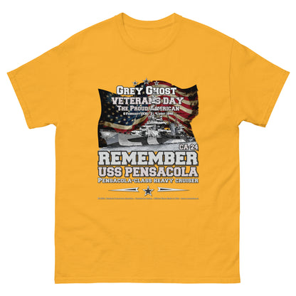 USS PENSACOLA CA-24 Destroyer T-Shirt