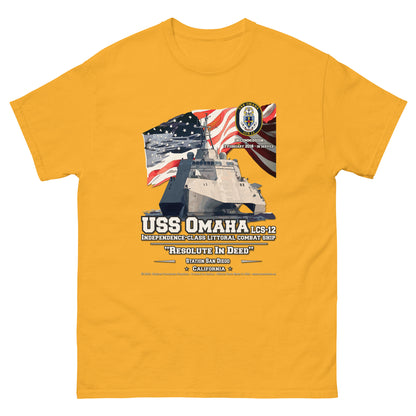 USS OMAHA LCS-12 Littoral Combat Ship T-Shirt