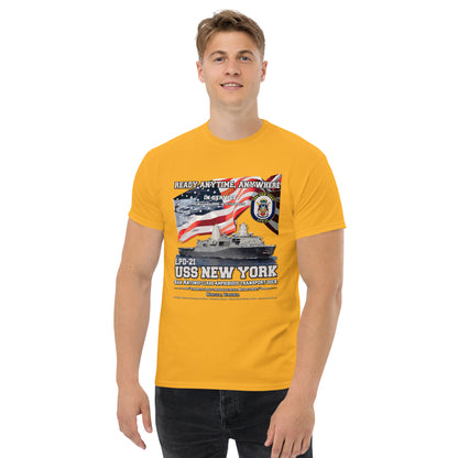 USS NEW YORK LPD-21 Amphibious Transport DockT-shirt