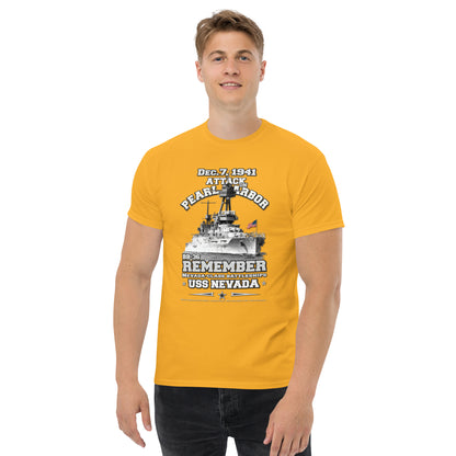 USS NEVADA BB-36 Battleship t-shirt