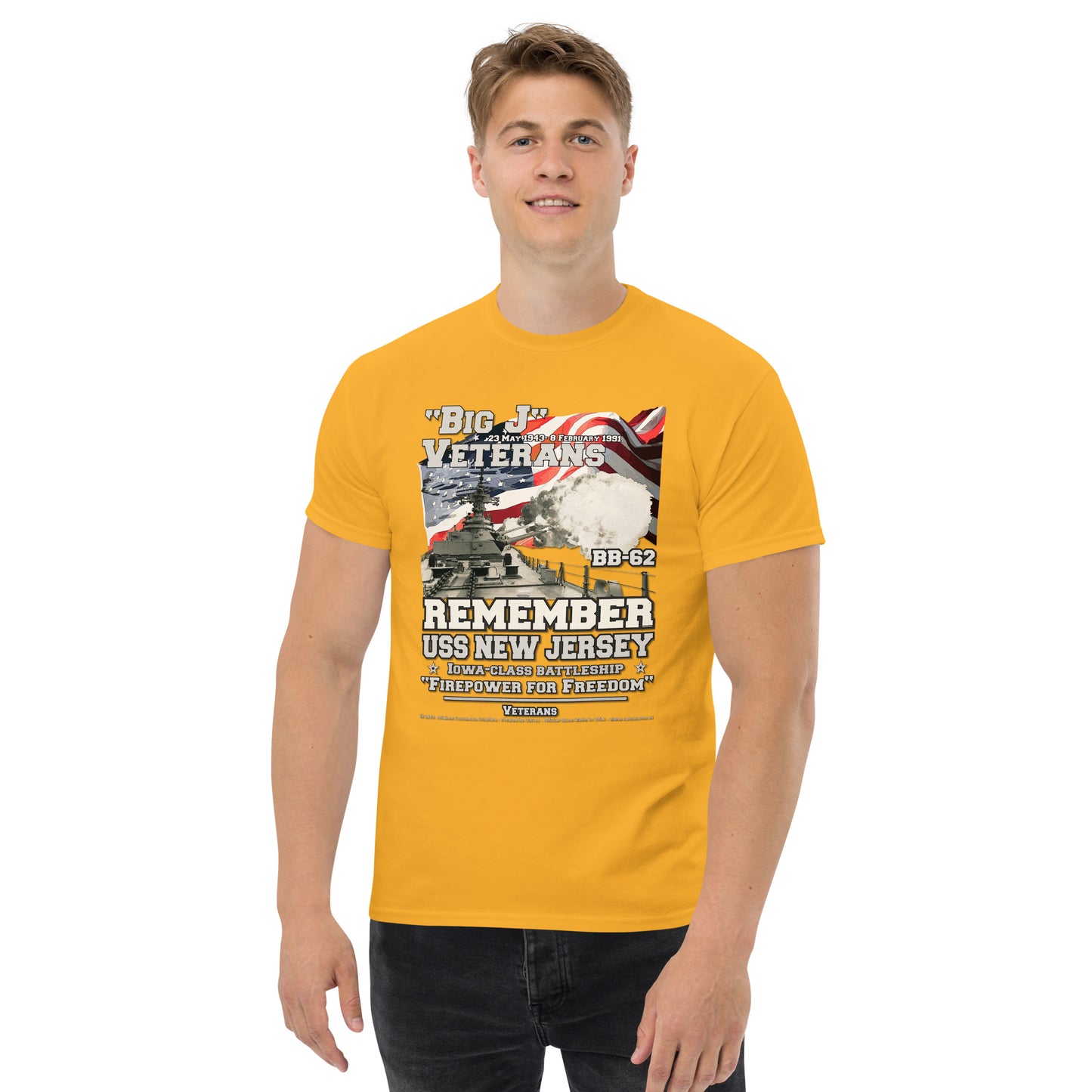 USS NEW JERSEY BB-62 Battleship Veterans t-shirt, Comancha t-shirts,