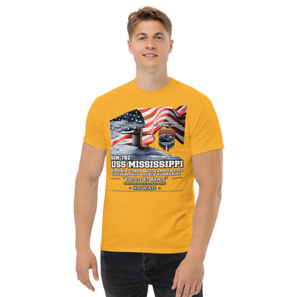 USS MISSISSIPPI SSN-782 Submarine T-Shirt