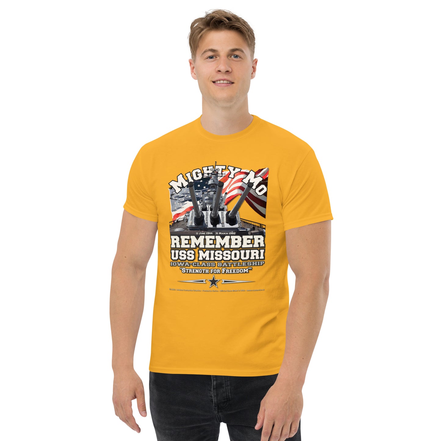 USS MISSOURI BB-63 Battleship T-Shirt