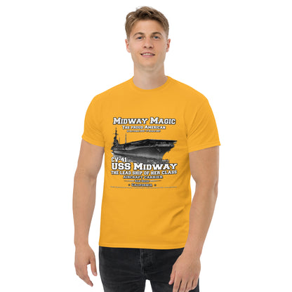 USS MIDWAY CV-41 Aircraft Carrier T-shirt